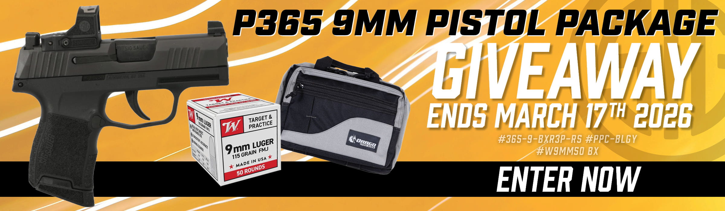 Sig Sauer P365 Package Giveaway
